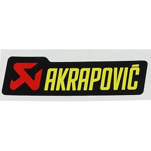 89526895-Αυτοκόλλητο Αλουμινίου Akrapovic Heatproof για Εξατμίσεις 100x29mm